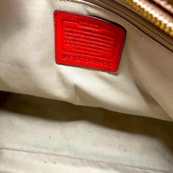 Coach Legacy Textured Leather Medium Candace Carryall Tote - Picture 11 of 11